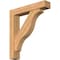 Ekena Millwork Funston Block Smooth Bracket w/ Offset Brace, Western Red Cedar, 7 1/2"W x 40"D x 44"H BKT0806X40X44FST05SWR - alternate 1